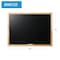 Mastervision Black Chalkboard, 24"x36", Pine Wood Frame, Wall Mount Kit Included, for Chalk & Liquid Chalk Marker PM07010119 - alternate 2